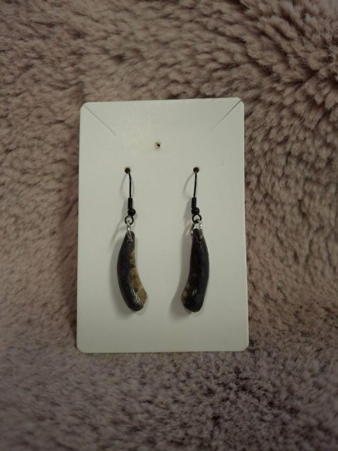 Boucles d'Oreilles " Lune Sauvage "